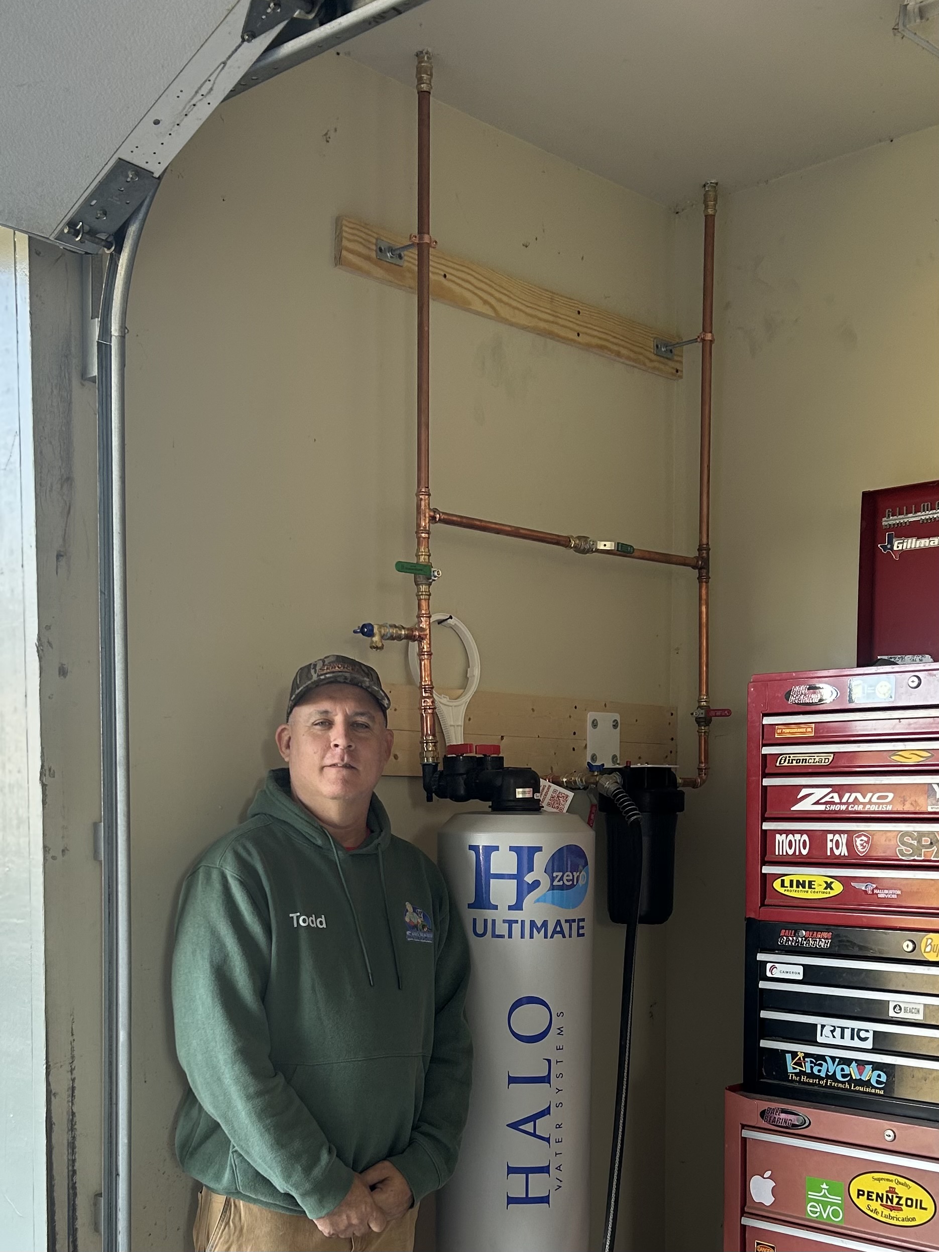 Great Halo Whole House Water Filter Installed In Lafayette